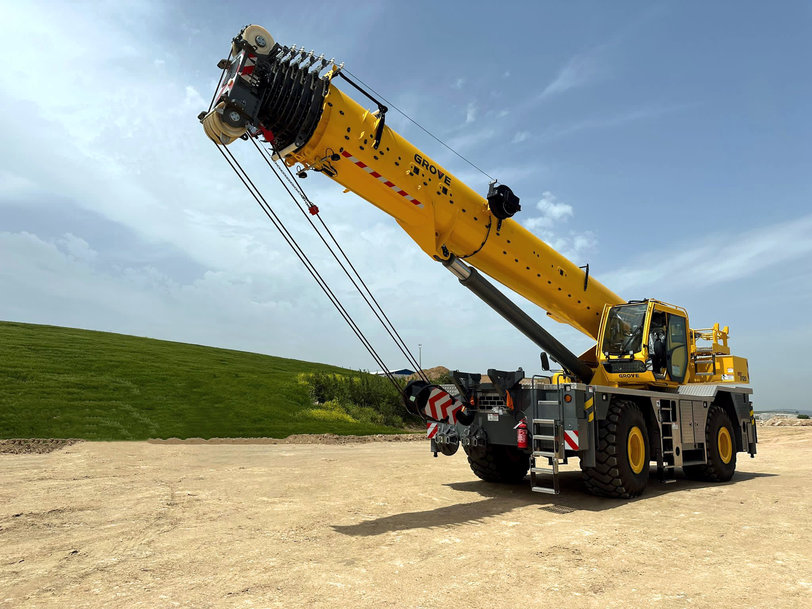Limestone mine in Turkey hails rock-solid performance of Grove GRT8120